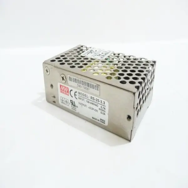 Power Supply, RS-25-3.3, 100-240VAC, Mean Well, China
